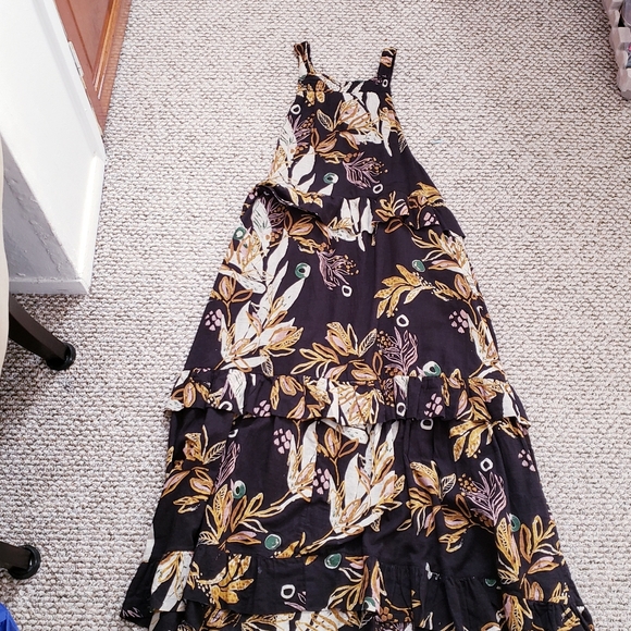 Free People Dresses & Skirts - Free People Cotton Printed Maxi Dress